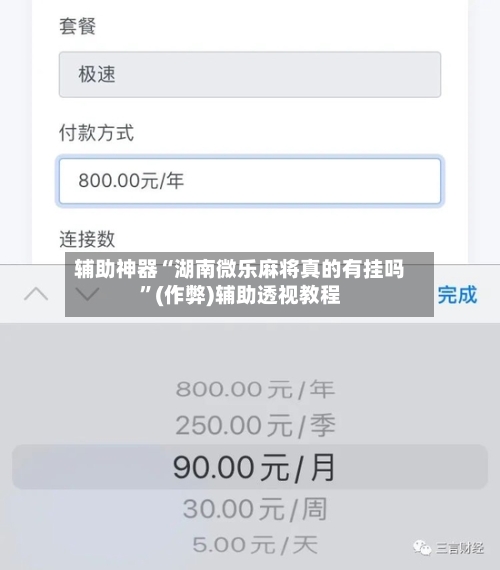 辅助神器“湖南微乐麻将真的有挂吗	”(作弊)辅助透视教程-第3张图片