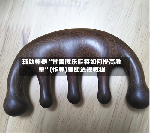 辅助神器“甘肃微乐麻将如何提高胜率”(作弊)辅助透视教程-第2张图片