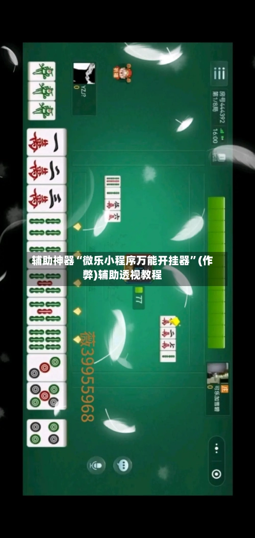 辅助神器“微乐小程序万能开挂器”(作弊)辅助透视教程-第2张图片