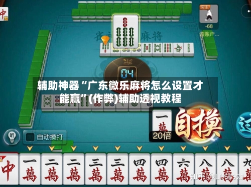 辅助神器“广东微乐麻将怎么设置才能赢	”(作弊)辅助透视教程-第2张图片