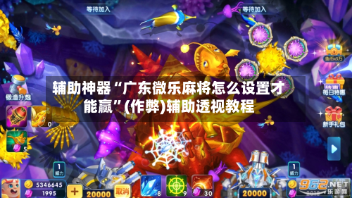 辅助神器“广东微乐麻将怎么设置才能赢”(作弊)辅助透视教程-第3张图片