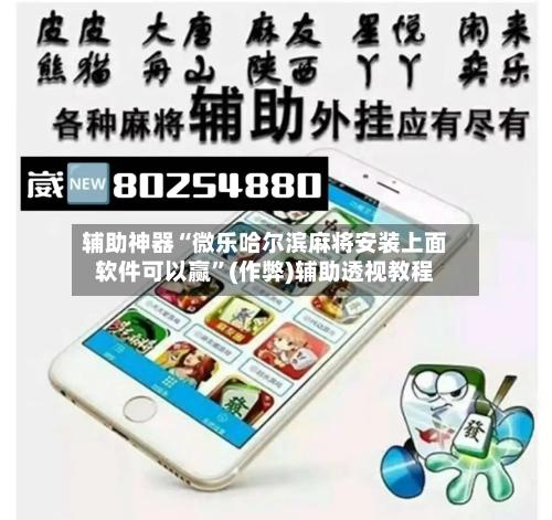 辅助神器“微乐哈尔滨麻将安装上面软件可以赢”(作弊)辅助透视教程-第2张图片