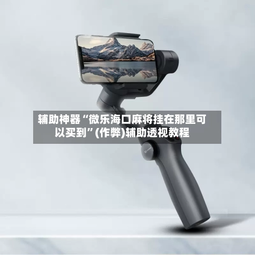 辅助神器“微乐海口麻将挂在那里可以买到”(作弊)辅助透视教程
