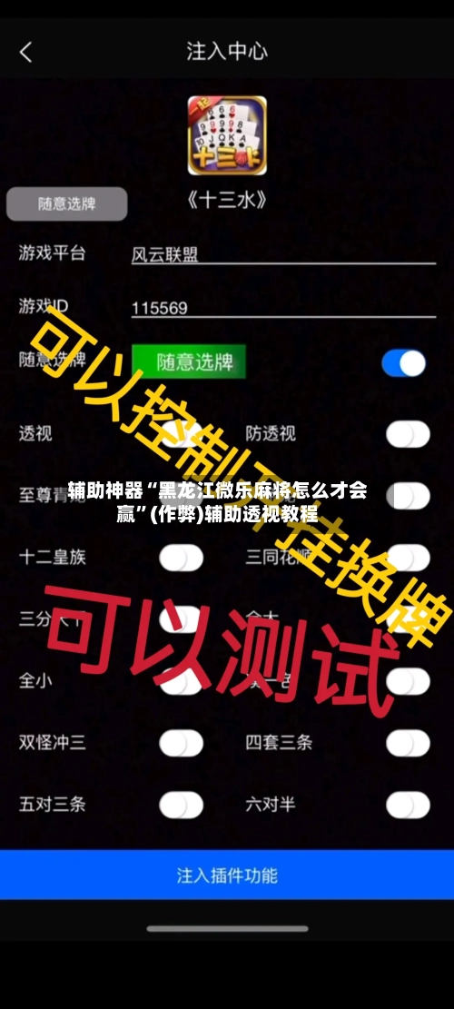 辅助神器“黑龙江微乐麻将怎么才会赢”(作弊)辅助透视教程