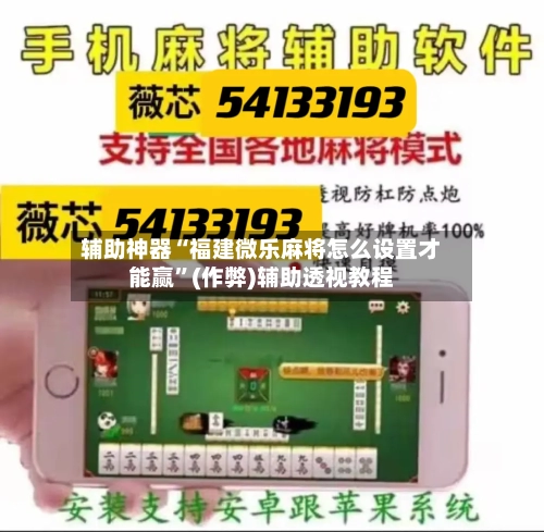 辅助神器“福建微乐麻将怎么设置才能赢	”(作弊)辅助透视教程-第3张图片