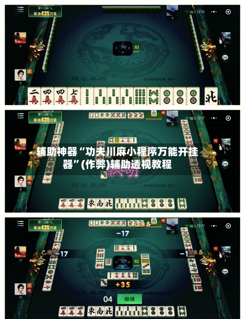 辅助神器“功夫川麻小程序万能开挂器”(作弊)辅助透视教程-第2张图片