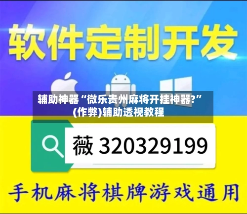 辅助神器“微乐贵州麻将开挂神器?”(作弊)辅助透视教程-第2张图片