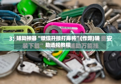 辅助神器“微信开挂打麻将	”(作弊)辅助透视教程-第2张图片
