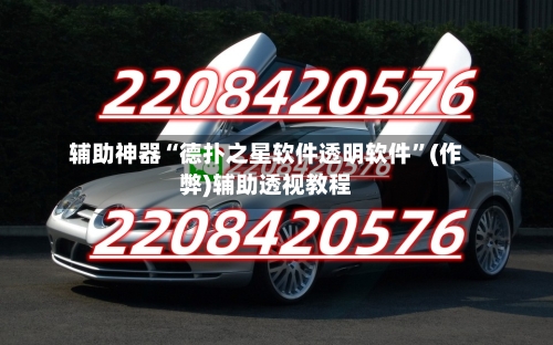 辅助神器“德扑之星软件透明软件”(作弊)辅助透视教程-第2张图片