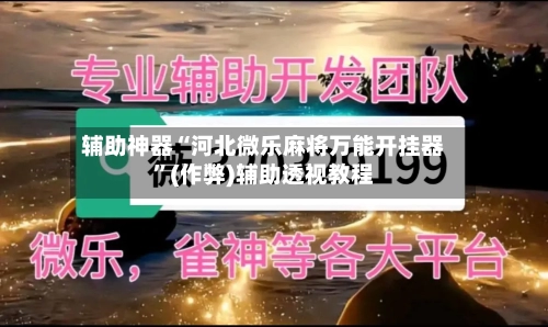 辅助神器“河北微乐麻将万能开挂器”(作弊)辅助透视教程