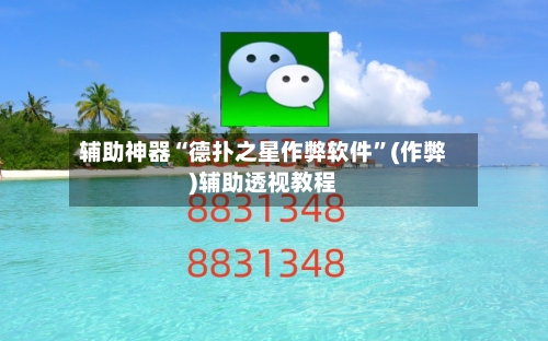 辅助神器“德扑之星作弊软件”(作弊)辅助透视教程