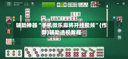 辅助神器“手机微乐麻将开挂视频”(作弊)辅助透视教程-第2张图片