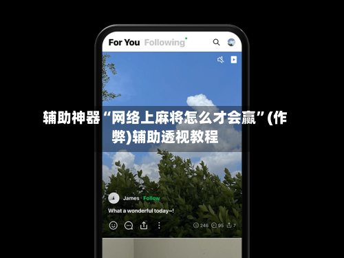 辅助神器“网络上麻将怎么才会赢”(作弊)辅助透视教程