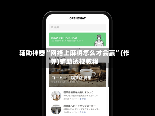 辅助神器“网络上麻将怎么才会赢”(作弊)辅助透视教程-第2张图片